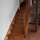 Restauration escalier + bibliothèque