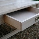 Première table basse en chêne