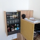 Meuble TV-Bar-Bibliothèque