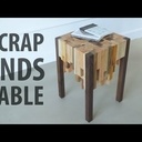 Un  siège design  en  bois de récup