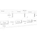 Hangar miniature pour matériel agricole (1:50)