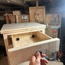 Console en bois