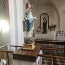 Châsse de procession en châtaignier