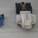 Berliet benne Norev agrandi en bois