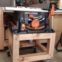 Servante et amelioration scie sous table