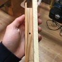 Fabrication guide de perçage tourillon