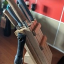 Bloc de rangement à couteaux fonctionnel