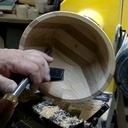 Bol à partir d'une planche