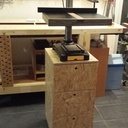 Petit meuble pour perceuse à colonne