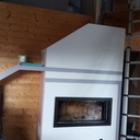 Escalier droit multiligne