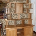 Bibliotheque en chene