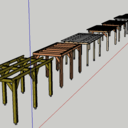 Multiple Pergola