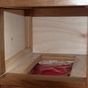 Meuble type grainetier en surcyclage (upcycling pour les grands bretons)