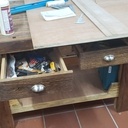 Fabrication de mon établis