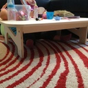 version basse, assise au sol