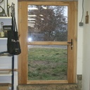 Fenetre en chêne pour l'atelier