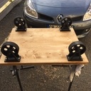 Table basse style industriel