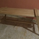 Petit banc d'entrée