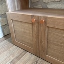 Bibliothèque enfant en chêne massif