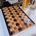 Classique planche à découpée en bois de bout