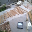 Plinthe en chêne assorti au parquet