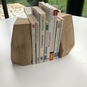 Beau serre livre en chêne