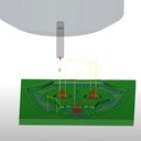 Bouclier crâne à la CNC