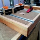 Table pour perceuse à colonne.