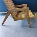 Fauteuil "mid century"