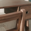 Chaise et bureau inspiré de Pierre Jeanneret et de Detjer