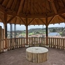 Garde corps en chêne