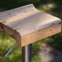 Assise tabouret de bar