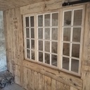 Cloison et porte upcycling