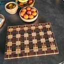 Planches à découper design en bois de bout