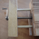 Mini établi de maqueterie en bois massif