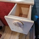 Tiroir coulisses traditionnelles bois