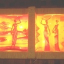 Lampe Déco Africaine