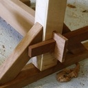 Tréteau modulable à rouleau