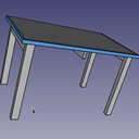 Bureau et premier meuble