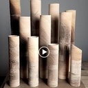 Timelapse poétique des déformations du bois