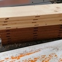 Rangement cuisine en bois de palette