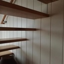 Escalier sans limons apparents