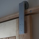 Porte coulissante sur rail