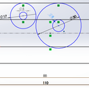 Calcul pour fraisage inclusion et complémentaire avec des bagues a copier
