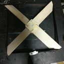 Whirligig - Moulin à vent fendeur de bûches - chutes et récup'