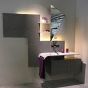 Tablette de lavabo en Hi-Macs