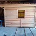 Châlet de jardin sur mesure.