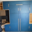 Ensemble Bureau / Chambre Chêne - Valchromat