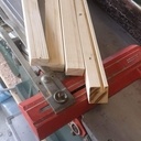 Cadre miroir gravé laser