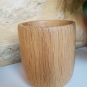 Bols en chêne et vide poche au tour